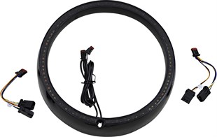 CUSTOM DYNAMICS TRIM RING BLK SEQ TSGNAL KOD:20012309