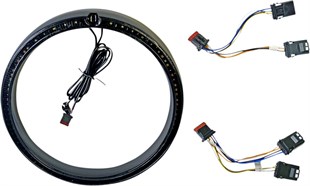 CUSTOM DYNAMICS TRIM RING BLK STD TSGNAL KOD:20012307