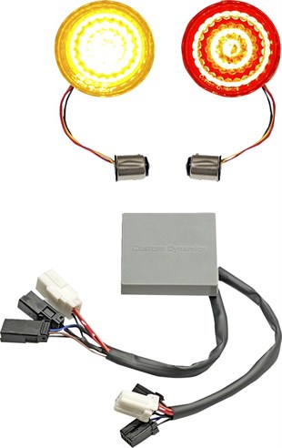 CUSTOM DYNAMICS TSIGNAL SMRT BLLT AMB/RED KOD:20202122