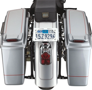 CYCLE VISIONS BAGGER TAIL 08-17FLST BLK KOD:3501-0539