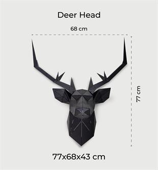 Deer Head Siyah