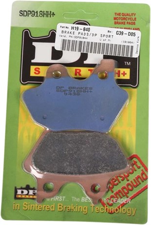 DP BRAKES BRAKE PAD FREN BALATASI 00-04 BT/XL KOD:SDP918HH