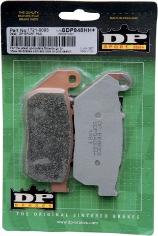 DP BRAKES BRAKE PAD FREN BALATASI SINTRD SDP948HH KOD:17210093