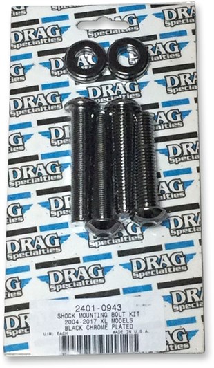 DRAG SPECIALTIES AMORTİSÖR BAĞLANTI SETİ BLK CHROM KOD: 24010943