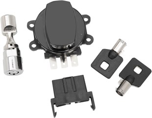 DRAG SPECIALTIES ANAHTARI BLK W/FRK LK 96-10 KOD: 21060253
