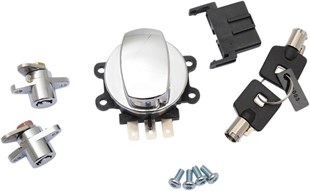 DRAG SPECIALTIES ANAHTARI IGN W/SB LOCKS CHR KOD: 21060407