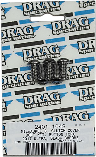 DRAG SPECIALTIES BOLT SETİ DEBRİYAJ B/C TORX KOD: 24011042