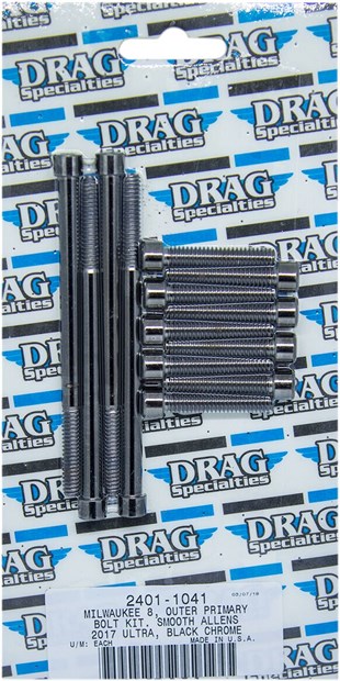 DRAG SPECIALTIES BOLT SETİ M8 OUTPRIM B/C S KOD: 24011041