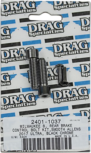 DRAG SPECIALTIES BOLT SETİ M8 R BRK B/C S KOD: 24011037