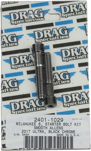 DRAG SPECIALTIES BOLT SETİ M8 STARTER B/C S KOD: 24011029
