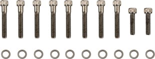 DRAG SPECIALTIES BOLT SETİ M8 TRAN CVR B/C KOD: 24011030