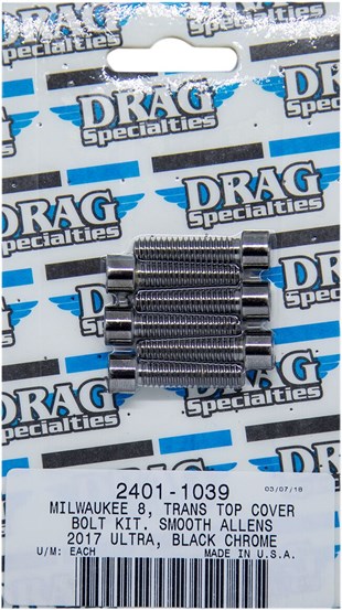 DRAG SPECIALTIES BOLT SETİ M8 TRAN TOP B/C KOD: 24011039