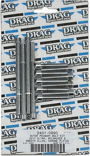 DRAG SPECIALTIES BOLT SETİ M8OUTPRM S AL CH KOD: 24010990