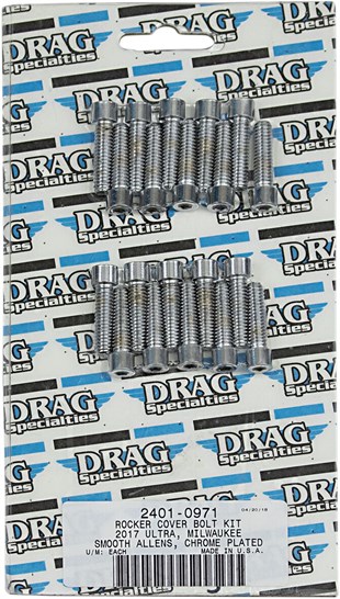 DRAG SPECIALTIES BOLT SETİ M8RKRCOV S AL CH KOD: 24010971