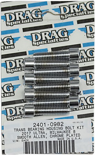 DRAG SPECIALTIES BOLT SETİ M8TRANBR S AL CH KOD: 24010982