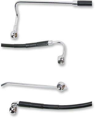 DRAG SPECIALTIES BRAKELINE R 9-13FL ABS BK KOD: 17412943