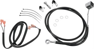 DRAG SPECIALTIES BRAKELINE R FLST87-99 BLK KOD: 17412949