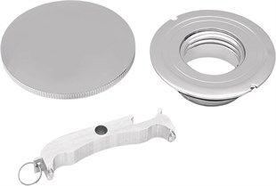DRAG SPECIALTIES CAP GAS H W/RNG 96-19 KOD: 07030200