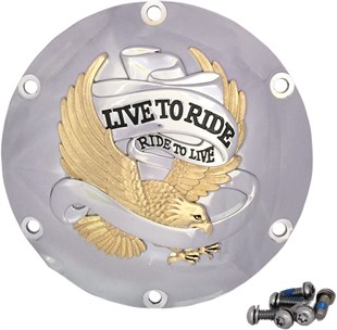 DRAG SPECIALTIES CVR DRBY LTR GLD 04-22XL KOD: 11070630