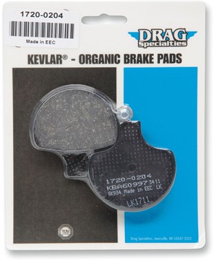DRAG SPECIALTIES FREN PAD-DRAG ORGANIC KOD: 17200204