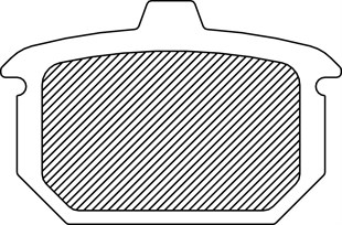 DRAG SPECIALTIES FREN PAD-DRAG SINTERD KOD: 17211354
