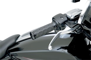 DRAG SPECIALTIES GRIPS HOTOP BLK/RUB KOD: 06300774