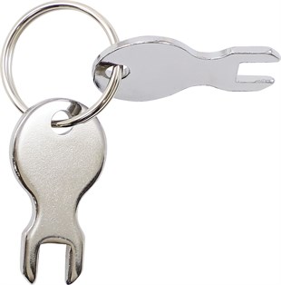 DRAG SPECIALTIES KEYS REPL TEAR-DROP BOX KOD:19224K
