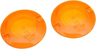 DRAG SPECIALTIES LENS T/S FLT AMBER KOD: 20201183