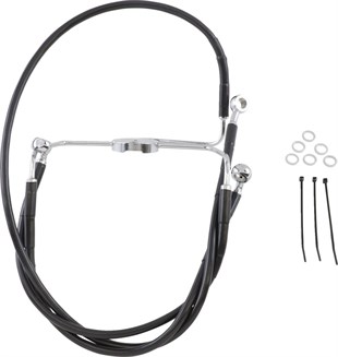 DRAG SPECIALTIES LINE BRK FT FLHR96-7BK+10 KOD: 17412525