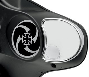 DRAG SPECIALTIES MIRROR 2VSN FRG MNT FLHT KOD: 06400652