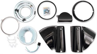 DRAG SPECIALTIES NACELLE HD.LT.BLK FLST KOD: 20011482