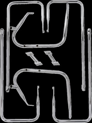 DRAG SPECIALTIES RAIL S/B CHR FLT 09-13 KOD:3501-1247