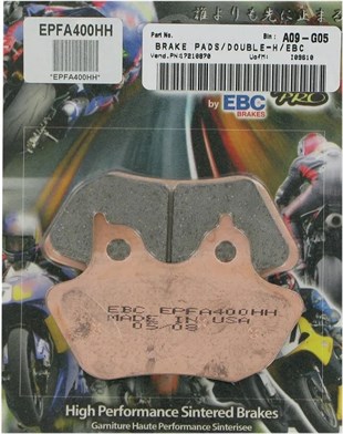 EBC BRAKE PAD FREN BALATASI EPFA SIN EXT PRO KOD:17210870