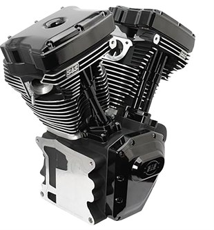 S&S ENGINE-MOTOR T143LB BLK 99-06 KOD: 09010245