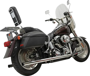 BASSANI EXHAUST-EGZOZ  DRAG PIPE DUALS - SFTL KOD:18002733