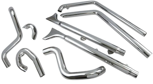 BASSANI EXHAUST-EGZOZ  TRUE DUALS W/33 2.25 F KOD:18001743