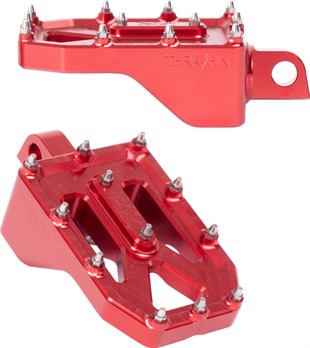 THRASHIN SUPPLY FOOTPEGS - AYAKLIK AGGRESSOR RED KOD: 16202770