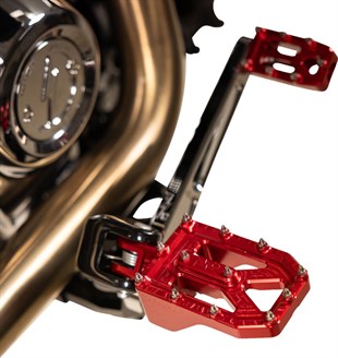 THRASHIN SUPPLY FOOTPEGS - AYAKLIK AGGRESSOR RED KOD: 16202770