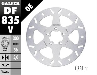 GALFER BRAKE DISC FREN DİSKİ FIXED ROUND KOD:17104228