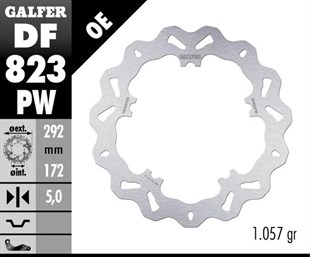 GALFER BRAKE DISC FREN DİSKİ FIXED WAVE KOD:17104225