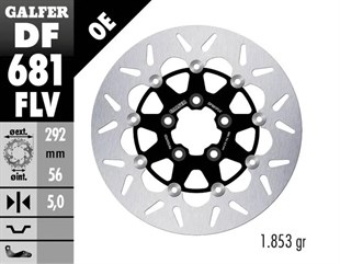 GALFER BRAKE DISC FREN DİSKİ FLOAT ROUND KOD:17104216