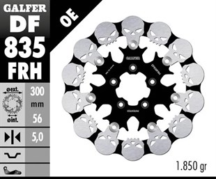 GALFER BRAKE DISC FREN DİSKİ FLOAT SKULL KOD:17104233