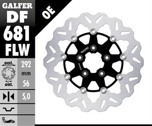 GALFER BRAKE DISC FREN DİSKİ FLOAT WAVE KOD:17104217