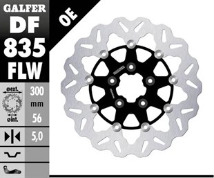 GALFER BRAKE DISC FREN DİSKİ FLOAT WAVE KOD:17104231
