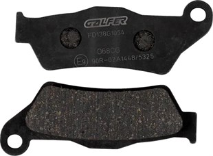 GALFER BRAKE PAD FREN BALATASI SEMI METAL KOD:17212940