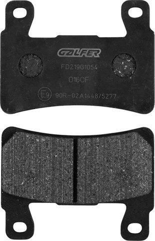 GALFER BRAKE PAD FREN BALATASI SEMI METAL KOD:17212958