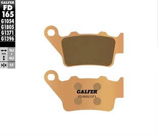 GALFER BRAKE PAD FREN BALATASI SINTERED KOD:17213053