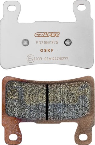 GALFER BRAKE PAD FREN BALATASI SINTERED SPORT KOD:17220809