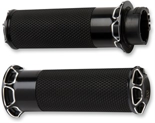 ARLEN NESS GRIPS - ELCİK BEVELED FUSION THROTTLE BY CABLE BLACK KOD: 06301163
