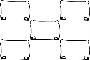JAMES GASKETS LWR RKR CVR GSKT 92-99BT KOD:DS174423